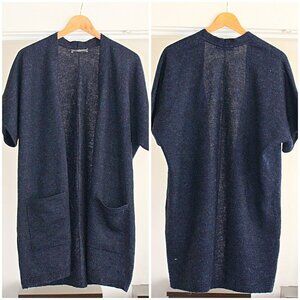 Peruvian Connection - 100% Baby Alpaca Open Front, Kimono Slv Cardigan, M/L